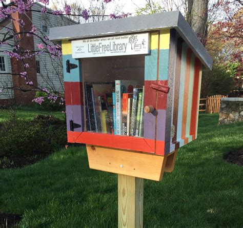 People build miniature <b>libraries</b> (using recycled materials) and an honesty system allows people to borrow from the <b>library</b> and in turn donate their pre-loved books. . Little free libraries near me